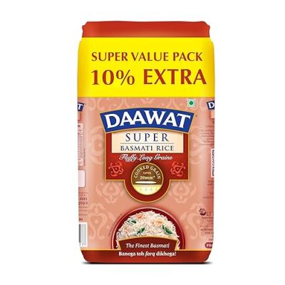 Daawat Super Fluffy Long Grains Basmati Rice 1 Kg
